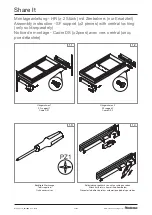 Предварительный просмотр 35 страницы Steelcase Share It Screen Mount Assembly Instruction Manual