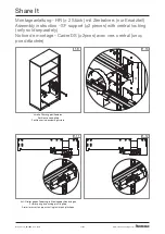 Предварительный просмотр 37 страницы Steelcase Share It Screen Mount Assembly Instruction Manual