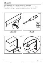 Предварительный просмотр 40 страницы Steelcase Share It Screen Mount Assembly Instruction Manual