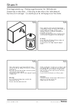 Предварительный просмотр 45 страницы Steelcase Share It Screen Mount Assembly Instruction Manual