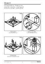 Предварительный просмотр 54 страницы Steelcase Share It Screen Mount Assembly Instruction Manual