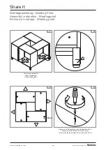 Предварительный просмотр 57 страницы Steelcase Share It Screen Mount Assembly Instruction Manual