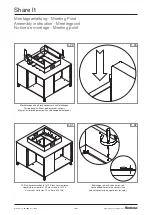 Предварительный просмотр 59 страницы Steelcase Share It Screen Mount Assembly Instruction Manual