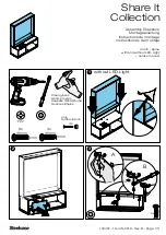 Предварительный просмотр 1 страницы Steelcase Share It Series Assembly Directions