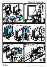 Предварительный просмотр 6 страницы Steelcase Share It Series Assembly Directions