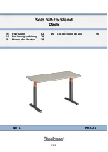 Steelcase Solo Sit-to-Stand User Manual предпросмотр