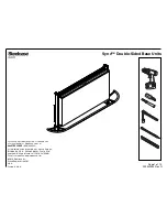 Steelcase Sync Double-Sided Base Unit Assembly Instructions Manual предпросмотр