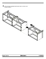 Preview for 3 page of Steelcase Tableau-Credenzas Assembly Directions