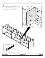 Preview for 4 page of Steelcase Tableau-Credenzas Assembly Directions