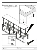 Preview for 6 page of Steelcase Tableau-Credenzas Assembly Directions