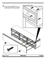 Preview for 7 page of Steelcase Tableau-Credenzas Assembly Directions