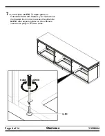 Preview for 8 page of Steelcase Tableau-Credenzas Assembly Directions