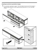 Preview for 9 page of Steelcase Tableau-Credenzas Assembly Directions