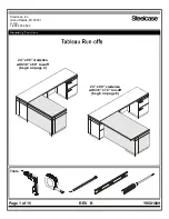 Steelcase Tableau-Run-offs Assembly Directions preview