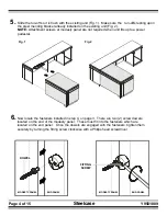 Preview for 4 page of Steelcase Tableau-Run-offs Assembly Directions