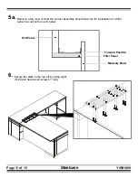 Preview for 11 page of Steelcase Tableau-Run-offs Assembly Directions