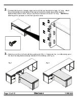 Preview for 13 page of Steelcase Tableau-Run-offs Assembly Directions