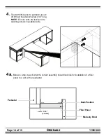 Preview for 14 page of Steelcase Tableau-Run-offs Assembly Directions