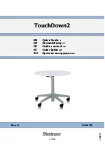 Steelcase TouchDown2 Quick Manual предпросмотр