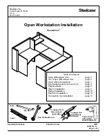 Steelcase Translations Open Workstation Installation Manual preview