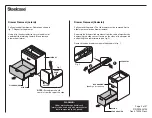 Preview for 2 page of Steelcase TS Storage Installation Instructions Manual