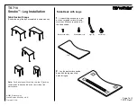 Preview for 1 page of Steelcase Turnstone Smoke TS 710 Installation Instructions