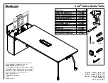 Steelcase Verb Active Media Table Manual preview