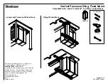 Предварительный просмотр 1 страницы Steelcase Vertical Processor Sling CPRSLFO Manual