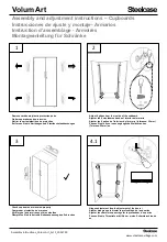 Preview for 1 page of Steelcase Volum Art Assembly And Adjustment Instructions