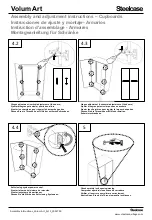 Preview for 2 page of Steelcase Volum Art Assembly And Adjustment Instructions