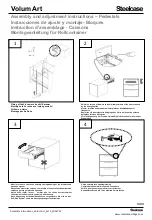 Preview for 4 page of Steelcase Volum Art Assembly And Adjustment Instructions