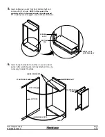 Предварительный просмотр 5 страницы Steelcase Wardrobe Valet Component Style 98551 Assembling And Installing