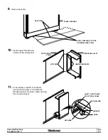 Предварительный просмотр 7 страницы Steelcase Wardrobe Valet Component Style 98551 Assembling And Installing