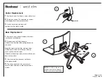 Preview for 3 page of Steelcase west elm Nimbus Customer Service Instructions