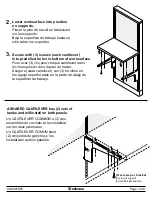 Предварительный просмотр 3 страницы Steelcase Wood Selections Worksurface Assembly Directions