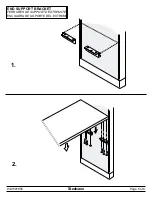 Предварительный просмотр 5 страницы Steelcase Wood Selections Worksurface Assembly Directions