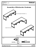 Steelcase Workcentre Credenza Assembly Directions preview