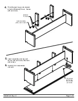 Предварительный просмотр 3 страницы Steelcase Workcentre Credenza Assembly Directions