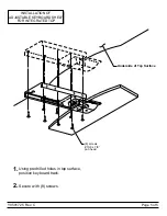 Предварительный просмотр 5 страницы Steelcase Workcentre Credenza Assembly Directions