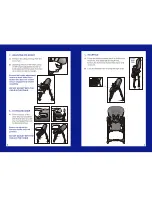 Preview for 3 page of Steelcraft HI LO HIGH CHAIR Manual