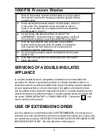 Preview for 5 page of STEELE PRODUCTS 1800 PSI Electric SP-WE175 Owner'S Manual