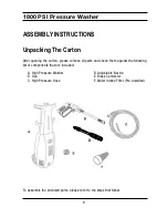 Preview for 7 page of STEELE PRODUCTS 1800 PSI Electric SP-WE175 Owner'S Manual