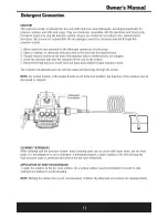 Предварительный просмотр 11 страницы STEELE PRODUCTS 2000 PSI SP-WG200 Owner'S Manual