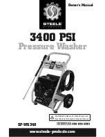 STEELE PRODUCTS 2400 PSI Owner'S Manual предпросмотр