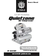 STEELE PRODUCTS Quietzone SP-CE155QT Owner'S Manual предпросмотр