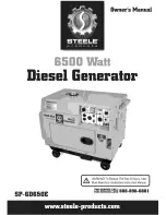 STEELE PRODUCTS SP-GD650E Owner'S Manual предпросмотр