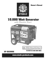 STEELE PRODUCTS SP-GG1000E Owner'S Manual preview