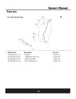 Preview for 34 page of STEELE PRODUCTS SP-GG1000E Owner'S Manual