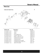 Предварительный просмотр 35 страницы STEELE PRODUCTS SP-GG1000E Owner'S Manual