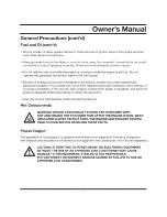 Предварительный просмотр 8 страницы STEELE PRODUCTS SP-GG120 Owner'S Manual